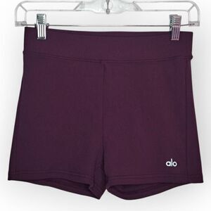 ALO Yoga Women's Athletic Shorts - Dark Purple